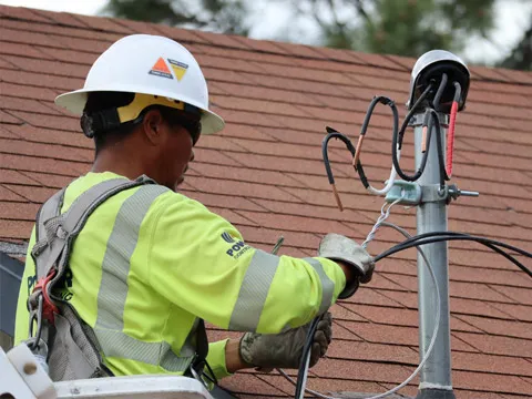 Electric Roof Install Graphic